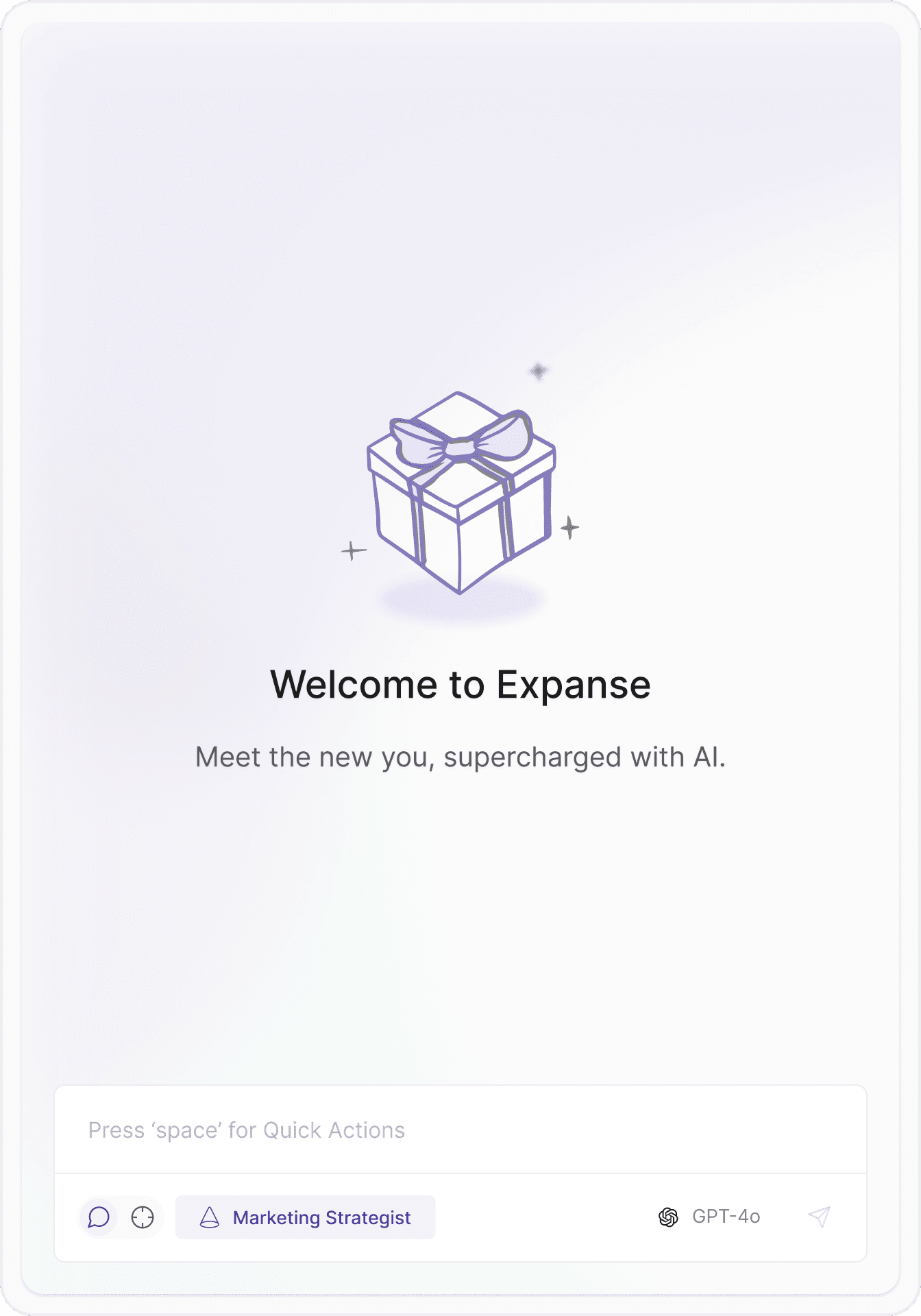 Expanse AI hero section image